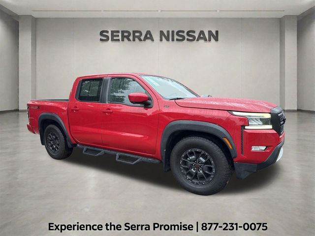 Red Alert 2023 Nissan Frontier Pickup Truck 4X2 9-Speed Automatic