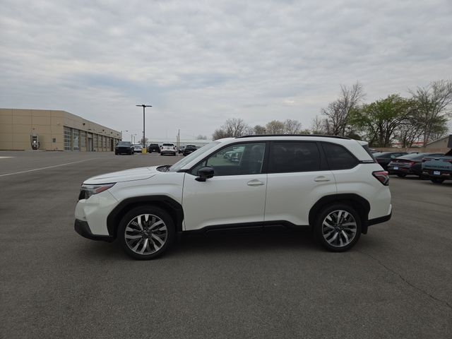 Crystal White Pearl 2025 Subaru Forester Touring Crossover AWD SUV / Crossover All-Wheel Drive Continuously Variable Transmission
