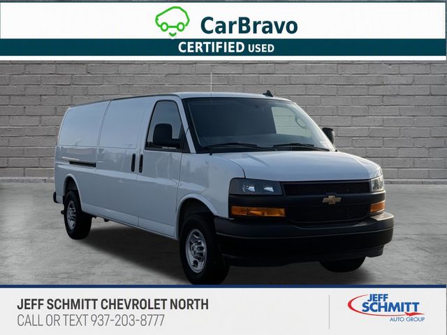 Summit White 2025 Chevrolet Express Cargo Van Rear-Wheel Drive 8-Speed Automatic Overdrive