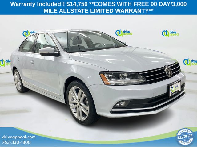 White Silver Metallic 2017 Volkswagen Jetta Sedan Front-Wheel Drive 6-Speed Automatic