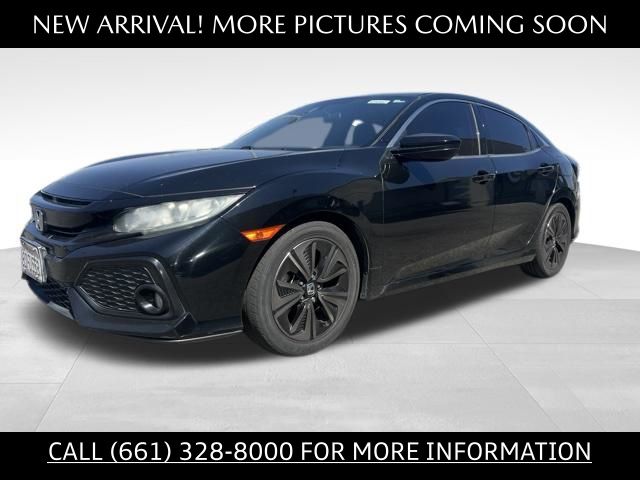 Crystal Black Pearl 2018 Honda Civic Hatchback Hatchback Front-Wheel Drive Continuously Variable Transmission