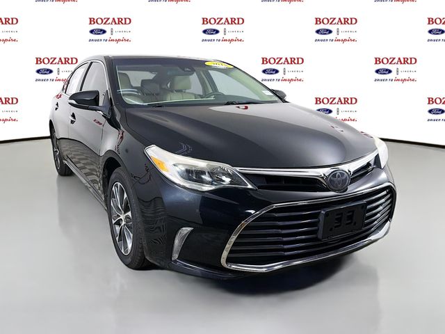 Midnight Black 2018 Toyota Avalon XLE Sedan Front-Wheel Drive 6-Speed Automatic
