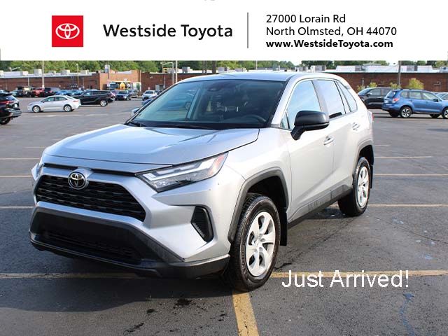 Silver 2023 Toyota RAV4 LE FWD SUV / Crossover Front-Wheel Drive 8-Speed Automatic
