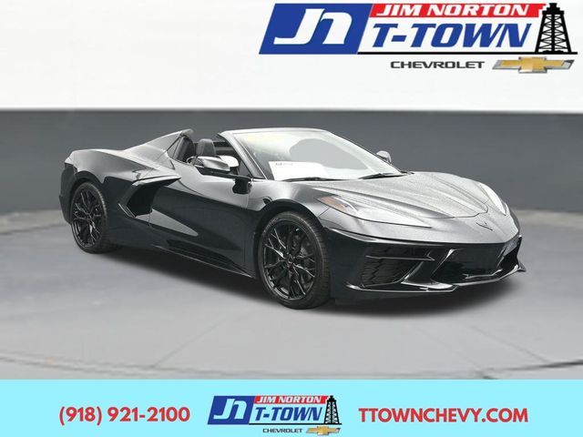 Black 2023 Chevrolet Corvette Convertible Rear-Wheel Drive 8-Speed Dual Clutch