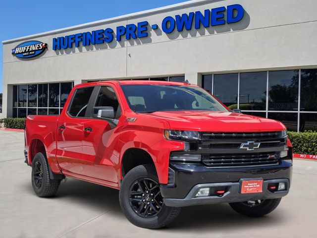 Red Hot 2020 Chevrolet Silverado 1500 Pickup Truck Four-Wheel Drive Automatic