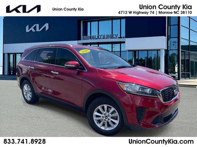 Passion Red 2020 Kia Sorento SUV / Crossover Front-Wheel Drive 6-Speed Automatic