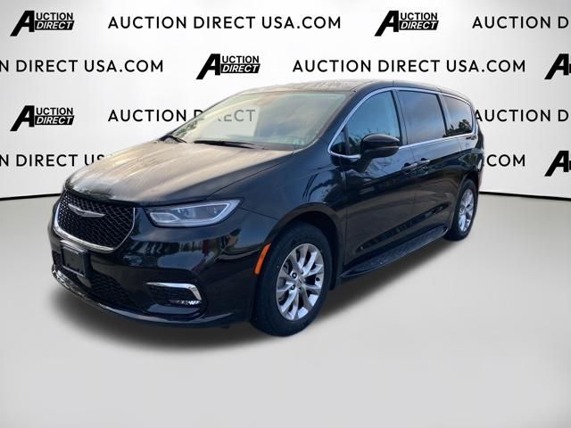 Brilliant Black Crystal Pearlcoat 2023 Chrysler Pacifica Touring L AWD Minivan All-Wheel Drive 9-Speed Automatic