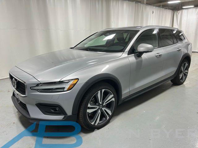 Silver Dawn Metallic 2025 Volvo V60 Wagon All-Wheel Drive Automatic