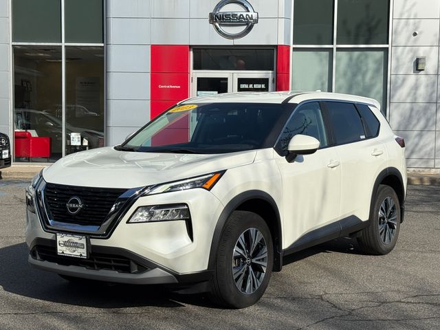 Pearl White Tricoat 2023 Nissan Rogue SUV / Crossover All-Wheel Drive Continuously Variable Transmission