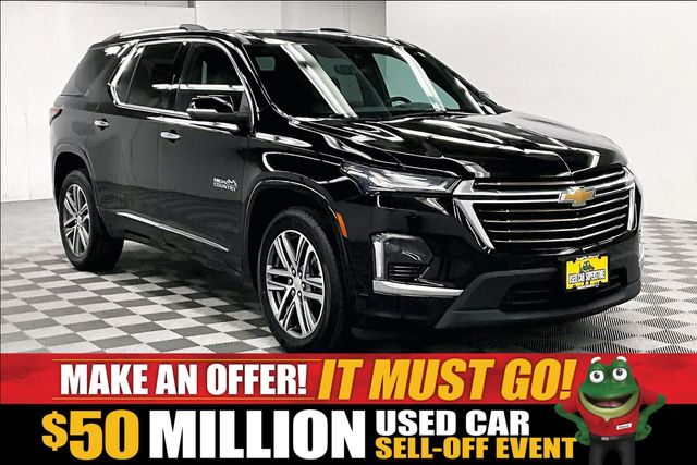 Mosaic Black Metallic 2023 Chevrolet Traverse SUV / Crossover Front-Wheel Drive 9-Speed Automatic