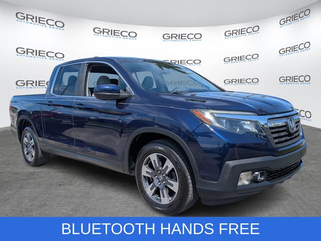 Black (Obsidian Blue Pearl) 2018 Honda Ridgeline Pickup Truck Front-Wheel Drive 6-Speed Automatic
