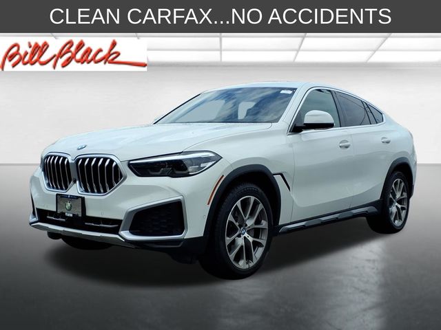 Alpine White 2022 BMW X6 SUV / Crossover All-Wheel Drive 8-Speed Automatic