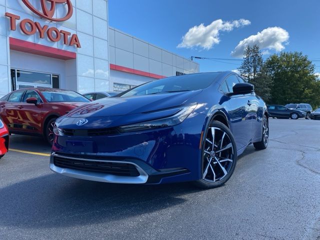 Reservoir Blue 2025 Toyota Prius Plug-In Hybrid Sedan Front-Wheel Drive Continuously Variable Transmission