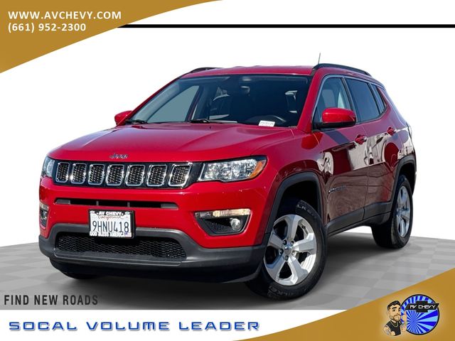 Redline Pearlcoat 2018 Jeep Compass Latitude 4WD SUV / Crossover Four-Wheel Drive 9-Speed Automatic