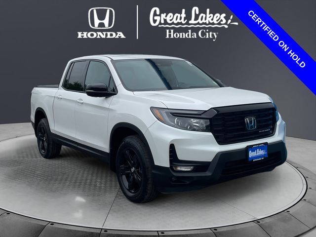 Platinum White Pearl 2023 Honda Ridgeline Pickup Truck All-Wheel Drive 9-Speed Automatic