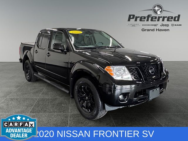 Gray (Magnetic Black Pearl) 2020 Nissan Frontier Pickup Truck Four-Wheel Drive 9-Speed Automatic