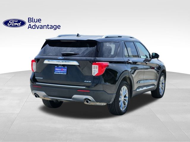 2022 Agate Black Metallic Ford Explorer Limited 4X4 SUV