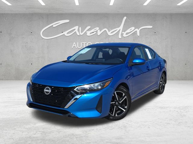 Electric Blue Metallic 2024 Nissan Sentra Sedan Front-Wheel Drive Continuously Variable Transmission