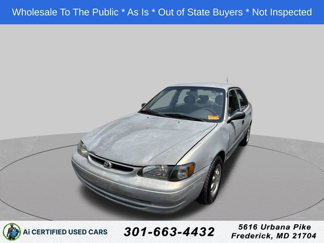 2000 Toyota Corolla Sedan Front-Wheel Drive 3-Speed Automatic