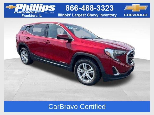Red Quartz Tintcoat 2020 GMC Terrain SLE FWD SUV / Crossover Front-Wheel Drive 9-Speed Automatic