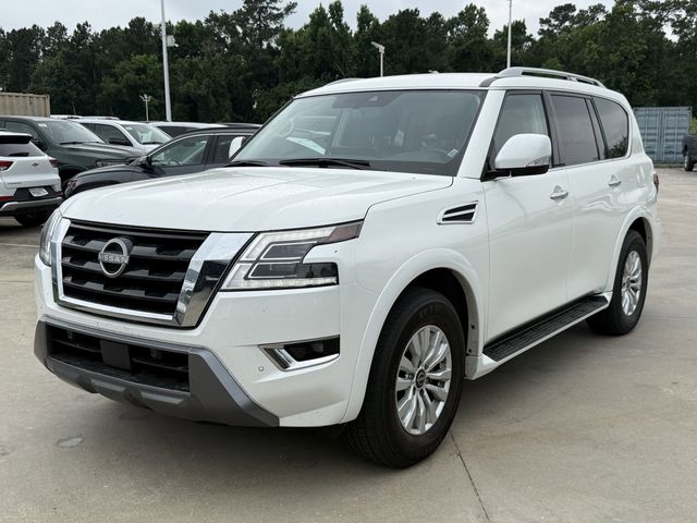 2024 Nissan Armada SV White at Wharton Ford
