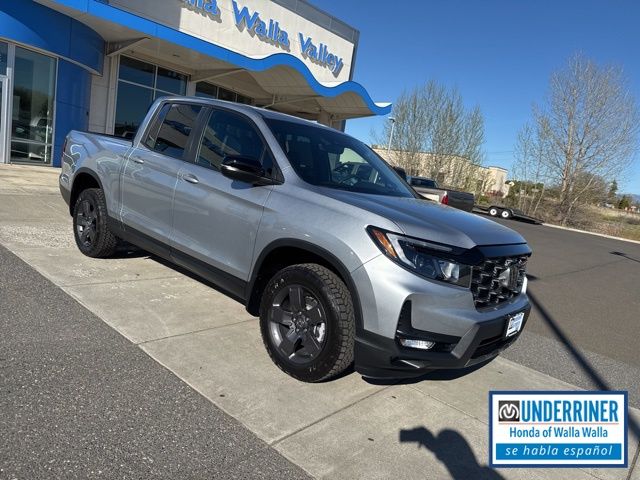 Silver Metallic 2026 Honda Ridgeline Pickup Truck All-Wheel Drive 9-Speed Automatic