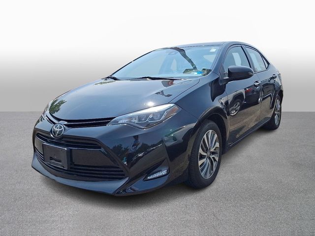 Black Sand Pearl 2019 Toyota Corolla Sedan Front-Wheel Drive Continuously Variable Transmission