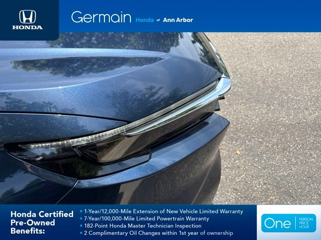 Certified Used 2024 Canyon River Blue Metallic Honda EX-L image 4