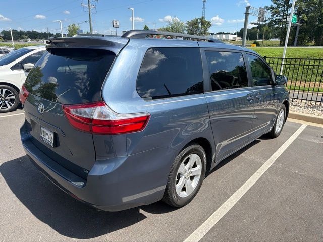 Used 2017 Blue Toyota LE image 4