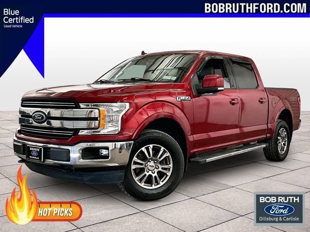 2018 Ford F-150 Lariat Red at Bob Ruth Ford