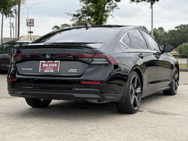 2024 Honda Accord Hybrid Sport Black at DeMontrond Gulf Freeway