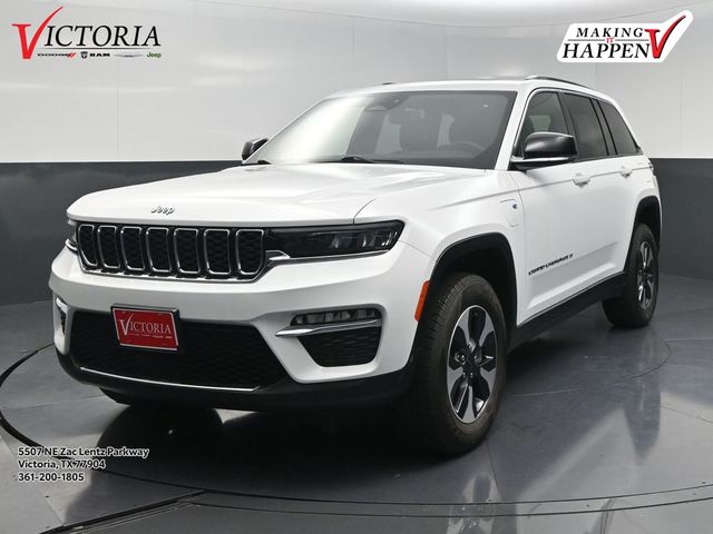 Bright White Clearcoat 2024 Jeep Grand Cherokee 4xe SUV / Crossover Four-Wheel Drive 8-Speed Automatic