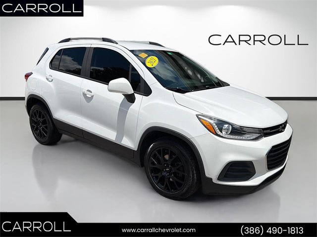 Summit White 2021 Chevrolet Trax SUV / Crossover Front-Wheel Drive 6-Speed Automatic
