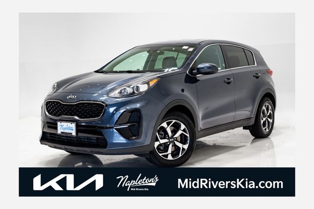 Pacific Blue 2020 Kia Sportage SUV / Crossover Front-Wheel Drive 6-Speed Automatic Overdrive