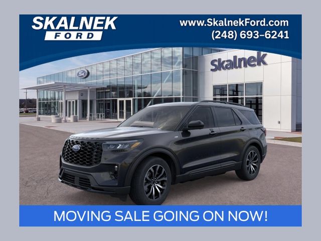 Agate Black Metallic 2026 Ford Explorer ST-Line AWD SUV / Crossover All-Wheel Drive Automatic