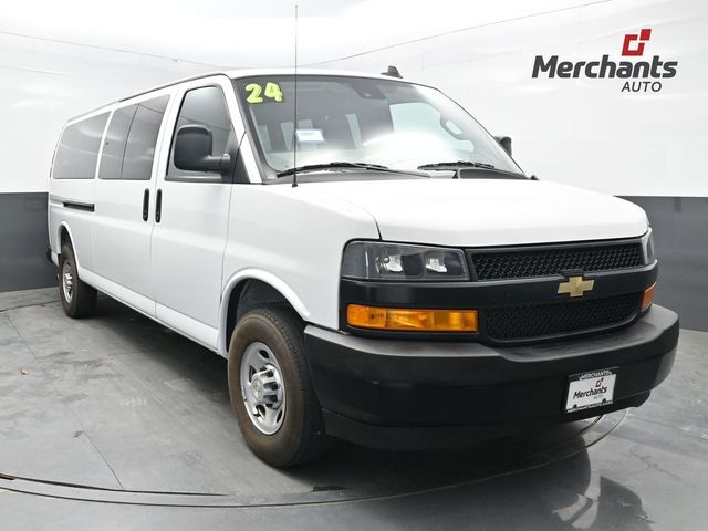 Summit White 2024 Chevrolet Express Van Rear-Wheel Drive 8-Speed Automatic Overdrive