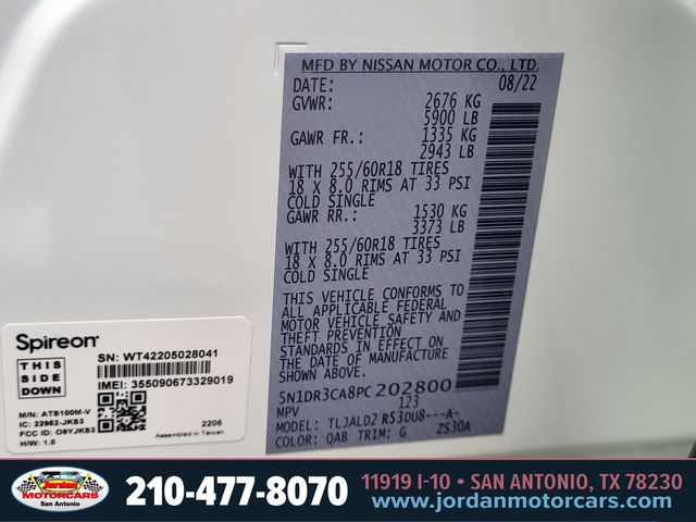 Used Car 2023 Nissan Pathfinder  Sl For Sale Under $35,000 In San Antonio, Texas