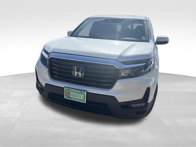 Platinum White Pearl 2023 Honda Ridgeline Pickup Truck All-Wheel Drive 9-Speed Automatic