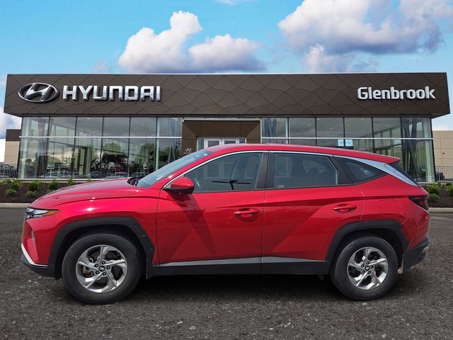 Calypso Red 2023 Hyundai Tucson SUV / Crossover Front-Wheel Drive 8-Speed Automatic