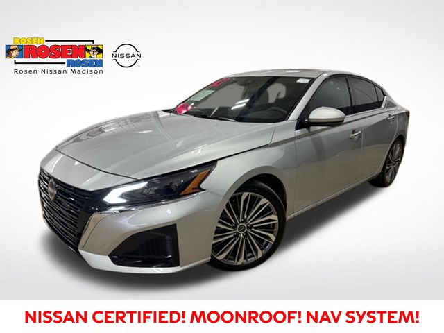 Brilliant Silver Metallic 2024 Nissan Altima 2.5 SL FWD Sedan Front-Wheel Drive Continuously Variable Transmission