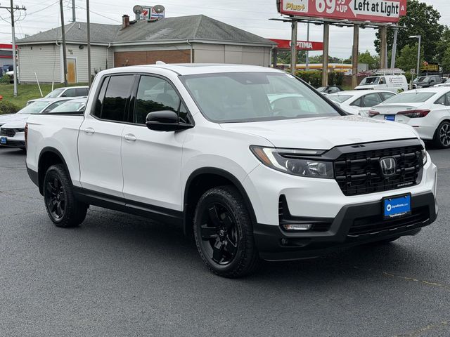 Platinum White Pearl 2025 Honda Ridgeline Black Edition AWD Pickup Truck All-Wheel Drive 9-Speed Automatic