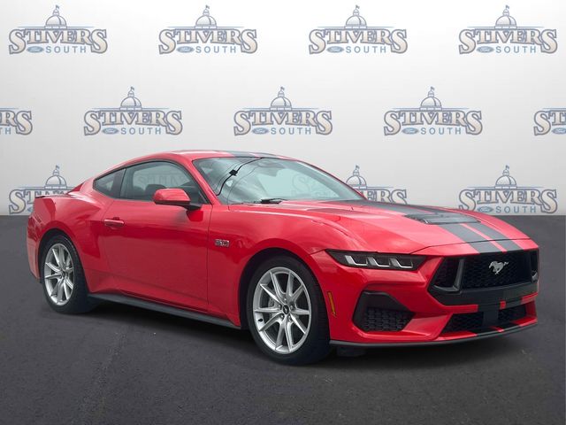 Race Red 2024 Ford Mustang Coupe Rear-Wheel Drive Automatic