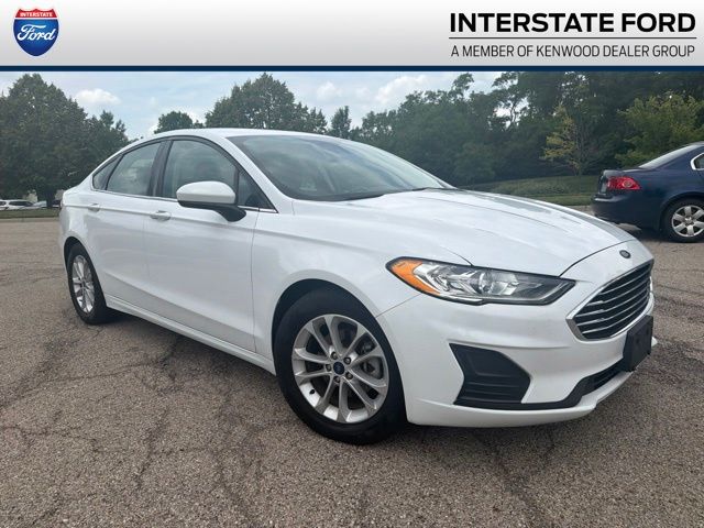 Oxford White 2020 Ford Fusion Sedan Front-Wheel Drive 6-Speed Automatic