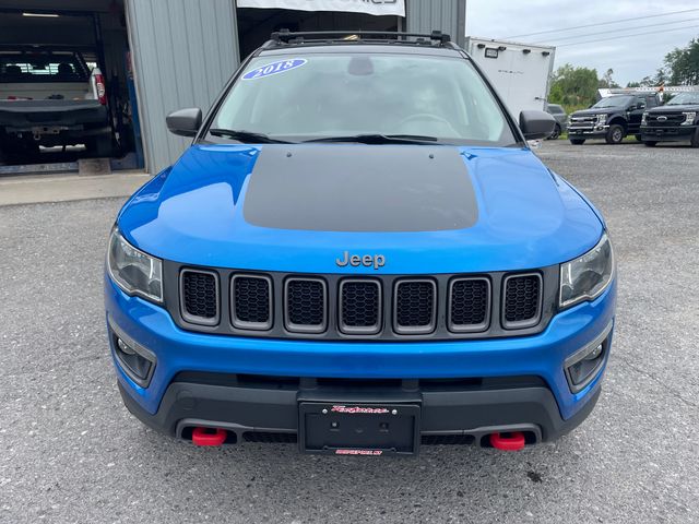 2018 Jeep Compass Trailhawk - Laser Blue exterior view 2