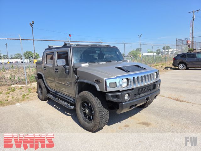 Pewter Metallic 2005 Hummer H2 SUT SUV / Crossover Four-Wheel Drive 4-Speed Automatic Overdrive