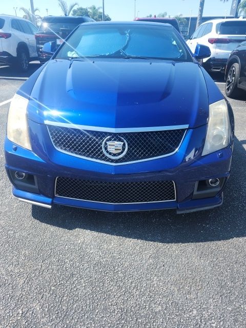Blue Metallic 2013 Cadillac CTS-V Coupe Coupe Rear-Wheel Drive 6-Speed Automatic