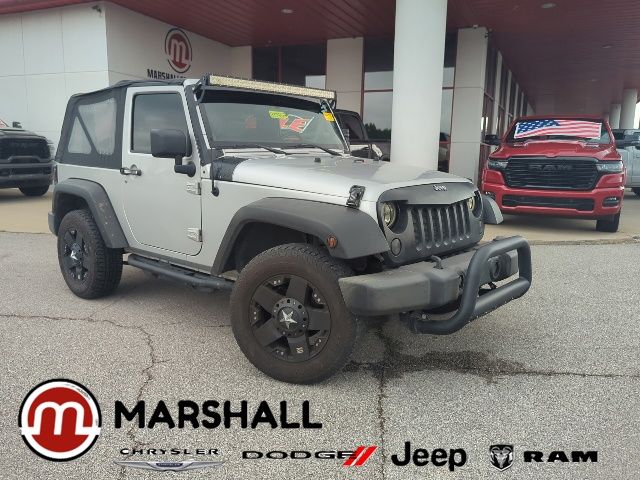 Bright Silver Metallic Clearcoat 2010 Jeep Wrangler SUV / Crossover Four-Wheel Drive 4-Speed Automatic