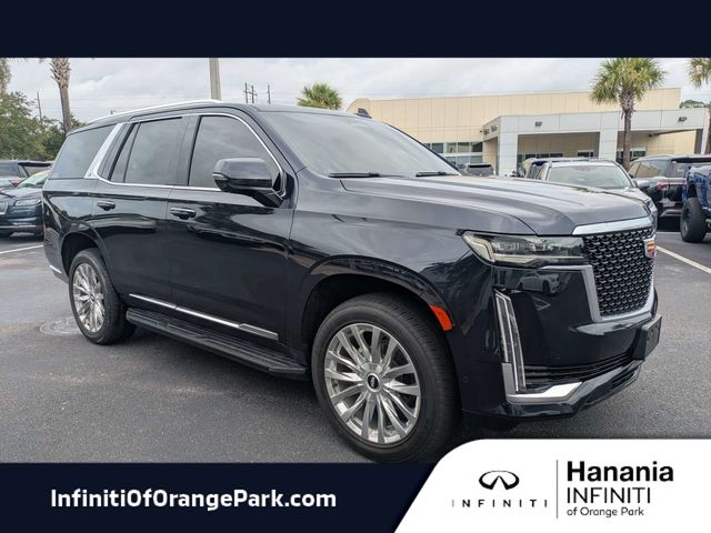 Dark Moon Blue Metallic 2023 Cadillac Escalade SUV / Crossover Four-Wheel Drive Automatic