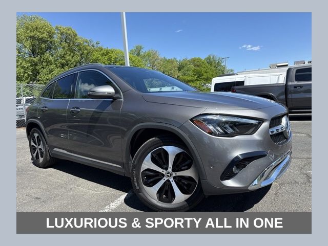 Gray (Mountain Grey Metallic) 2025 Mercedes-Benz GLA SUV / Crossover All-Wheel Drive 8-Speed Dual Clutch