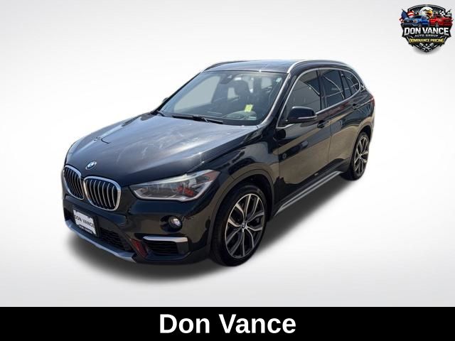Black Sapphire Metallic 2019 BMW X1 sDrive28i FWD SUV / Crossover Front-Wheel Drive 8-Speed Automatic
